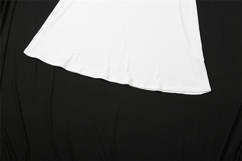 Maxi dress with lace trim - Lin