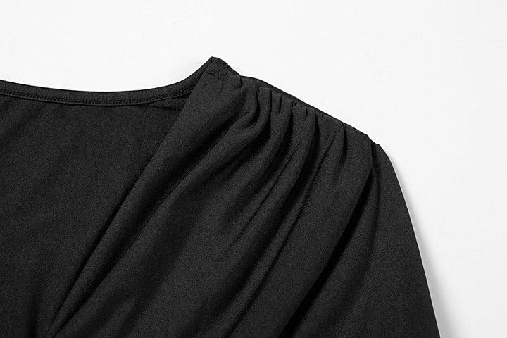 Maxi dress with open back ruching design - Isay