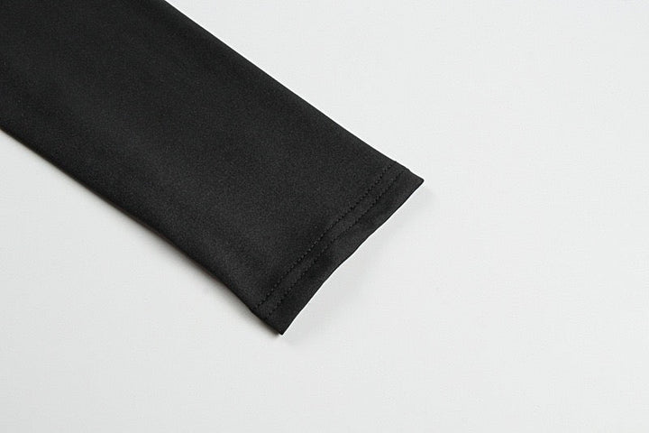 Pleated maxi dress with slit design - Regine