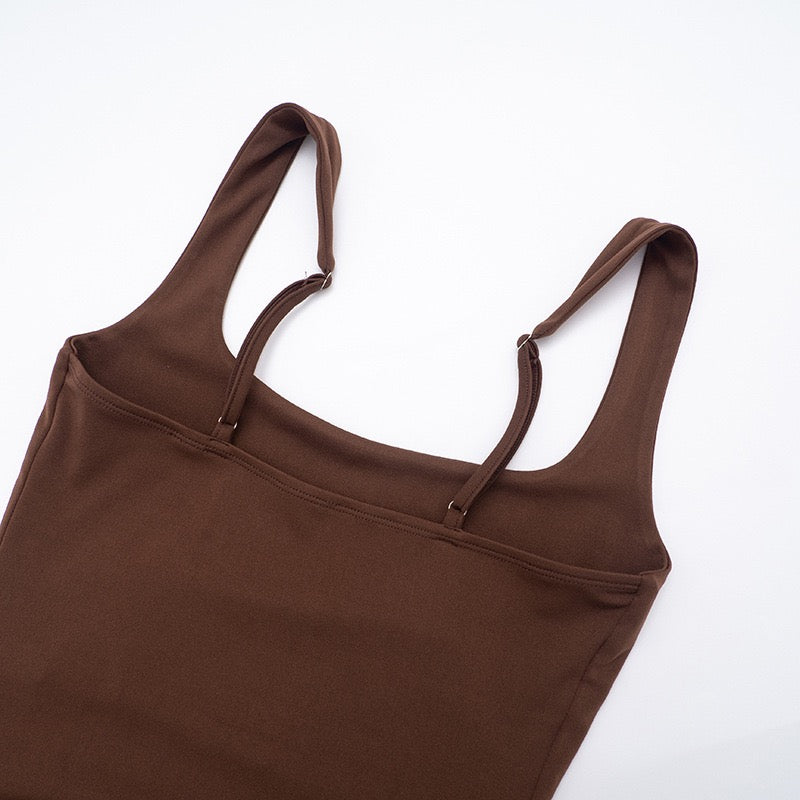 Maxi dress with satin pleats and a tie-back bodice for fastening at the waist - Loiana