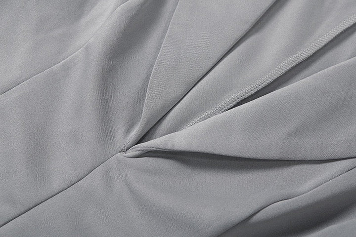 Tailored mini dress with pleats - DIN