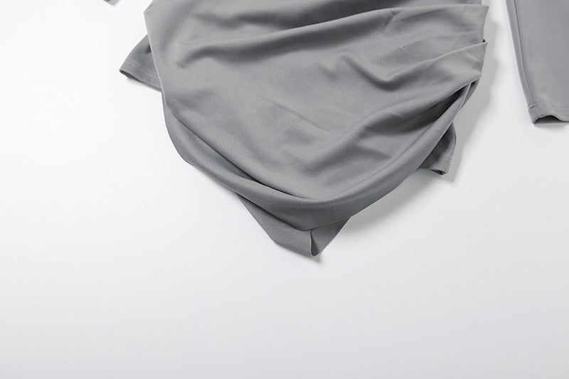 Tailored mini dress with pleats - DIN