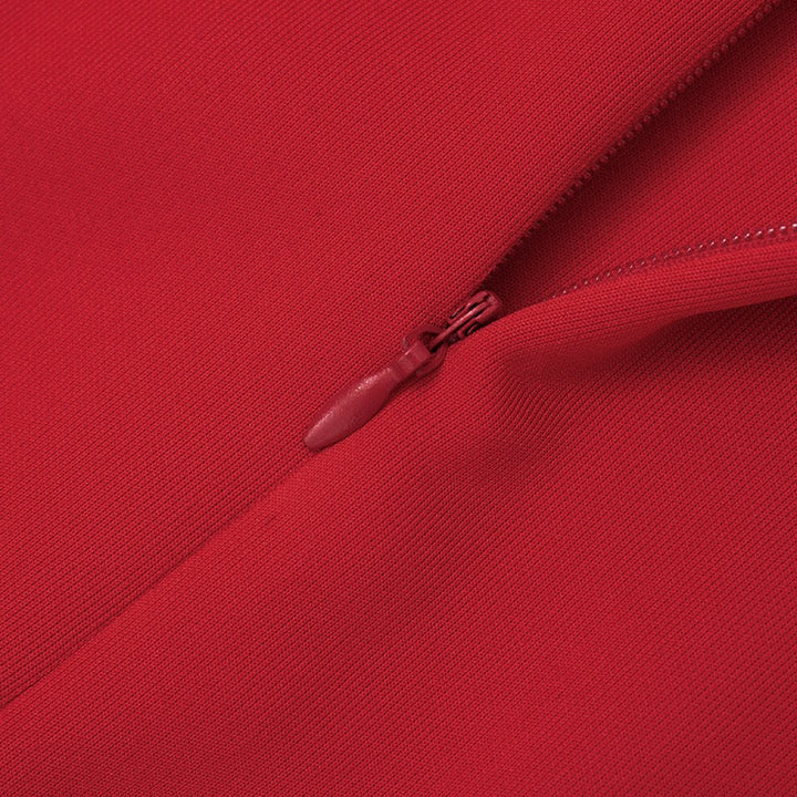 A-line mini dress - Almond