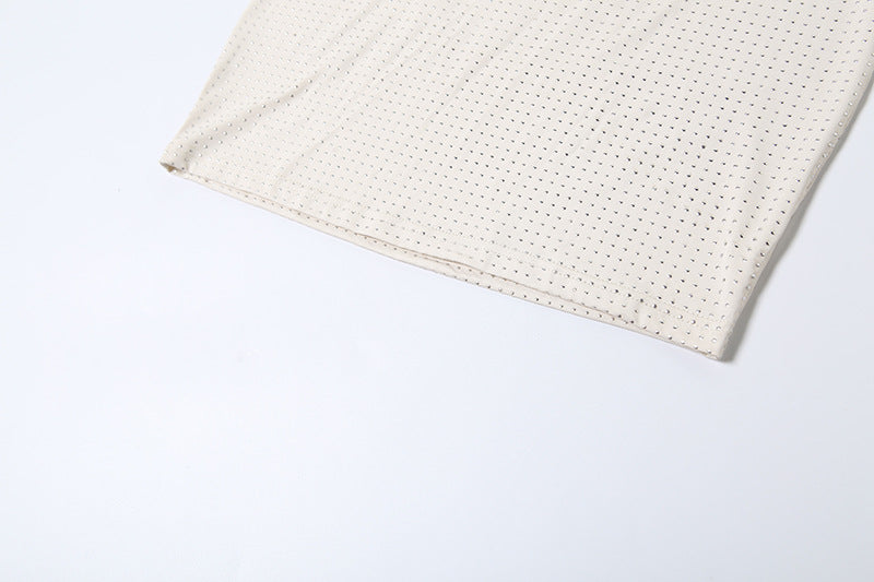 שמלת מיני זרקונים צמודה מנצנצת צווארון נופל - פאש