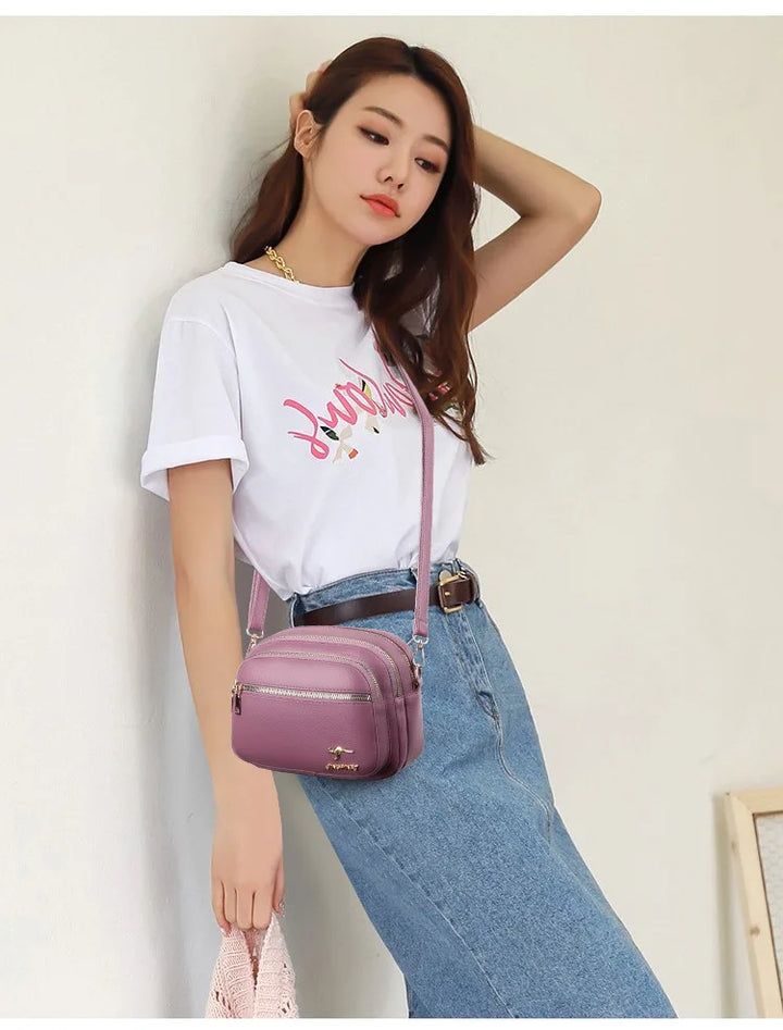 Faux leather bag