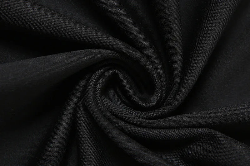 אוברול בד מחטב בעיצוב רשת וכתפיים חשופות מכנסי פדלפון - מאיילין