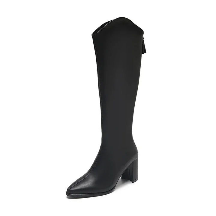 High leatherette boots - WIN