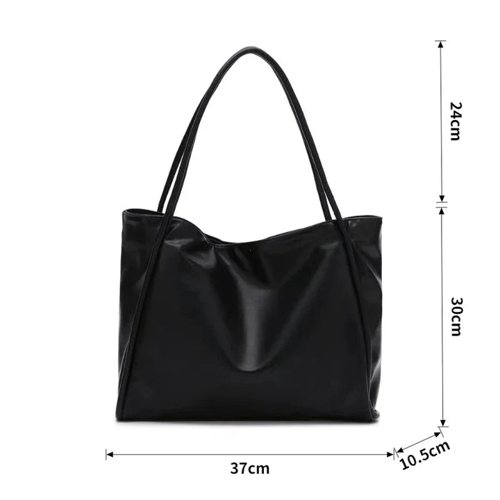 Faux leather crossbody bag