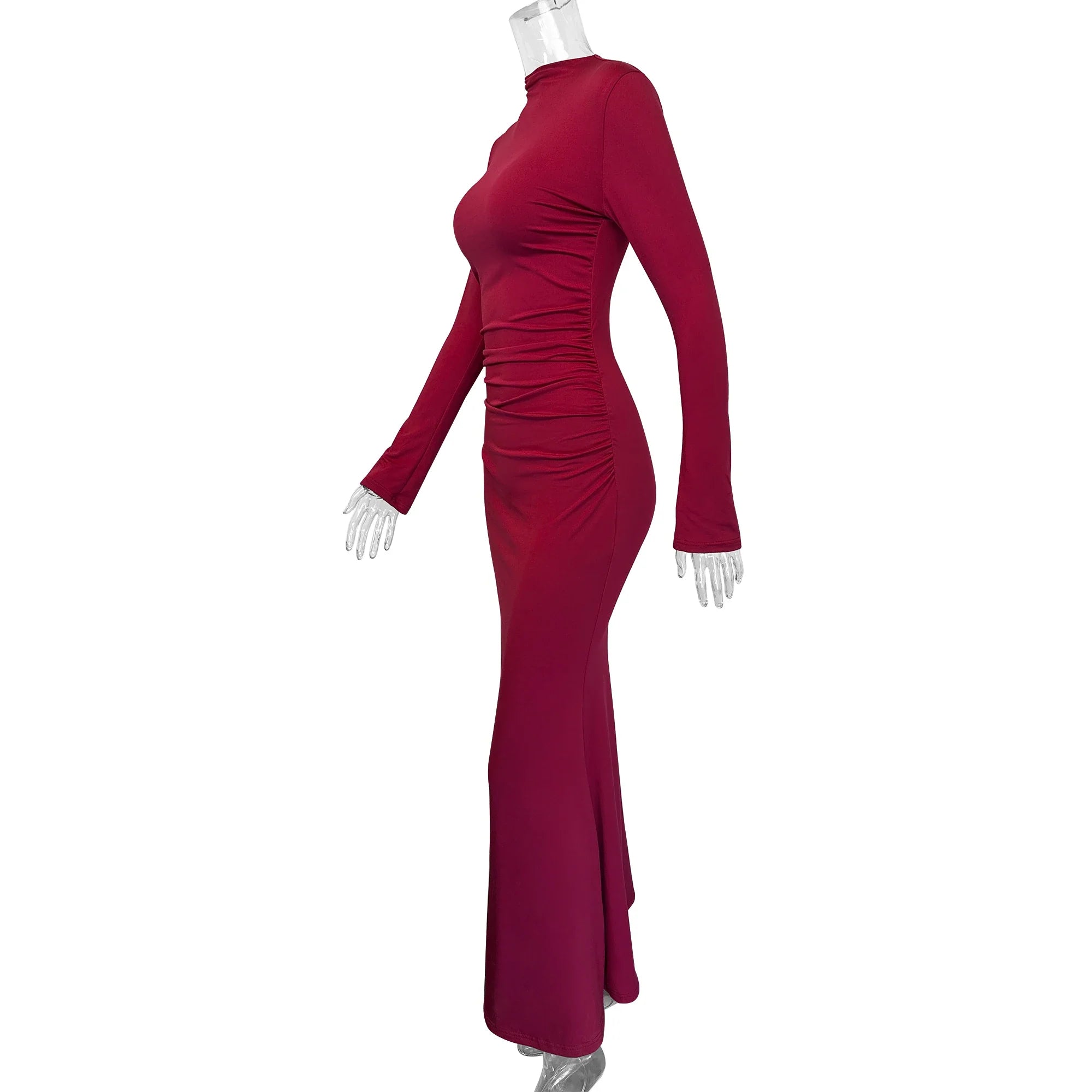 שמלת מקסי בגזרת בת ים - Alicia