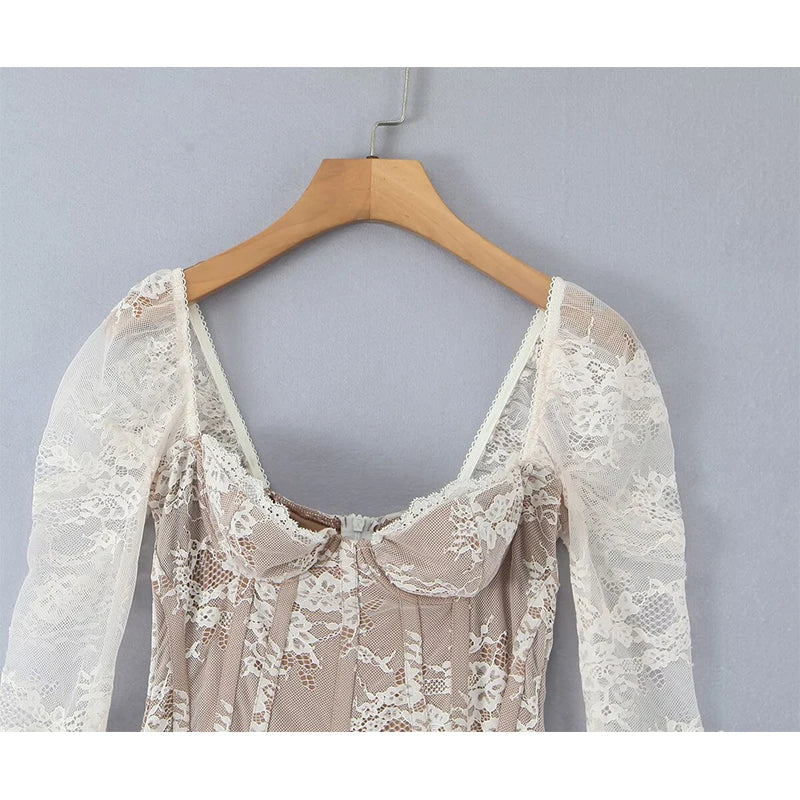 שמלת מידי תחרה - אליזבט