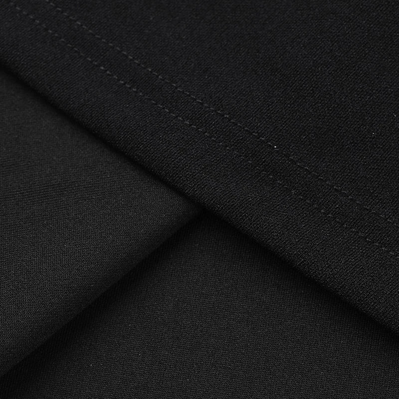 שמלת מיני צמודה בעיטור חגורה אלגנטית - Laura