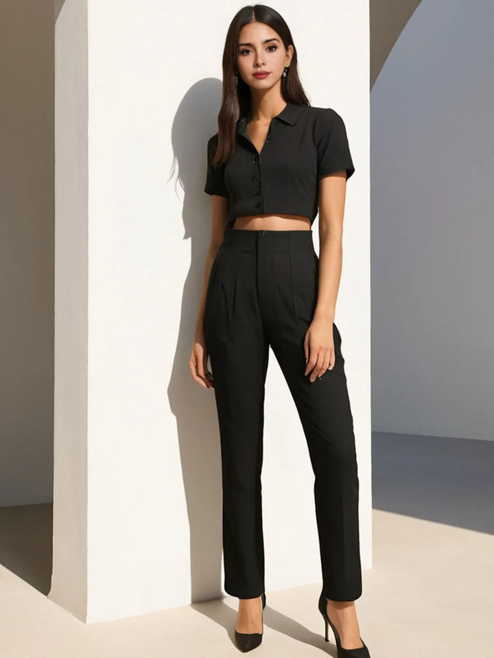 Tailored pencil pants