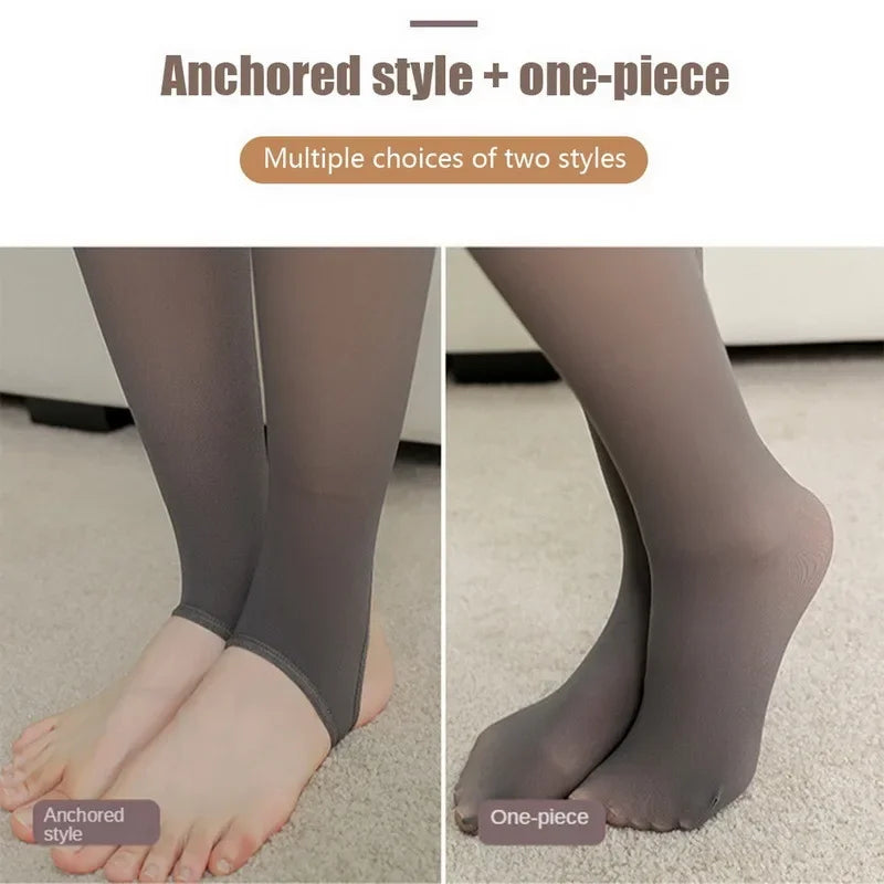 Thermal tights/leggings in various patterns