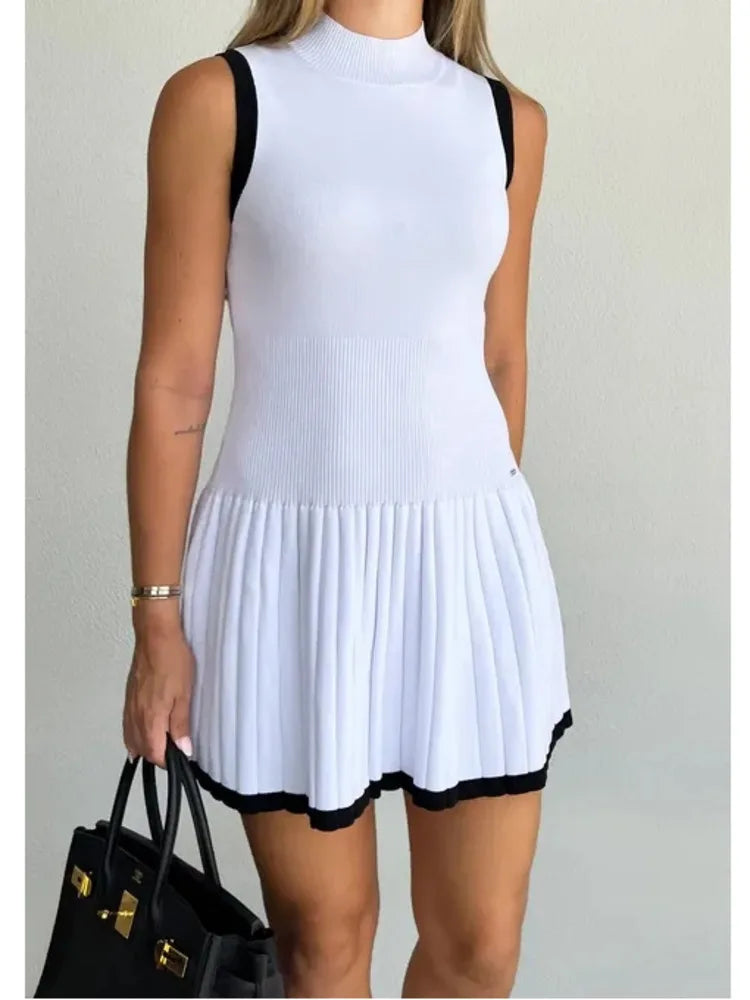 שמלת מיני סרוגה - Virginia