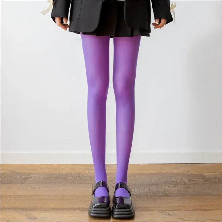 Opaque / sheer tights in a variety of colors