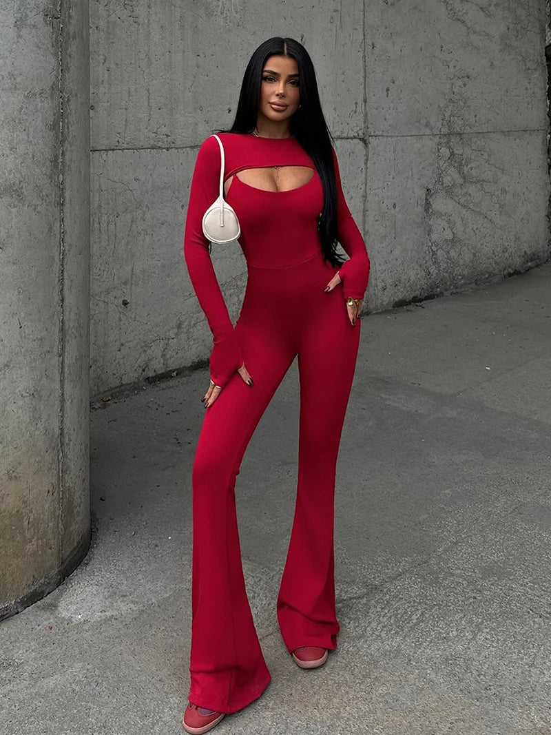 אוברול פדלפון בד מחטב ומחמיא בעיצוב עליונית - ויני