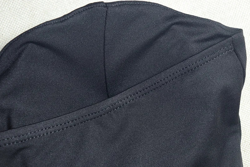 שמלת מיני סטרפלס בלון בעיצוב מחוך - Phoebe