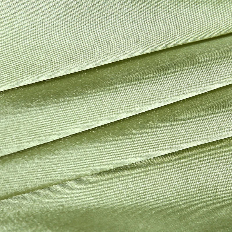 שמלת מקסי סאטן בעיצוב שסע וקשירות בגב - לואן