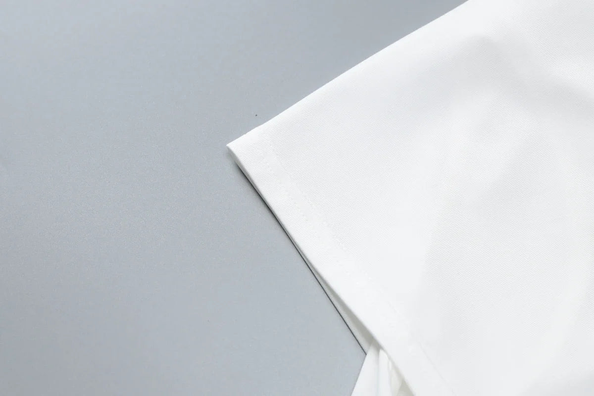 שמלת מיני צמודה כיווצים כתפייה אחת - PIXY