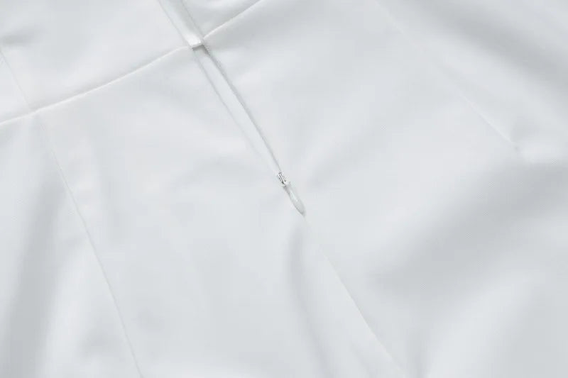 שמלת מיני בגזרת A גב פתוח - נעמי