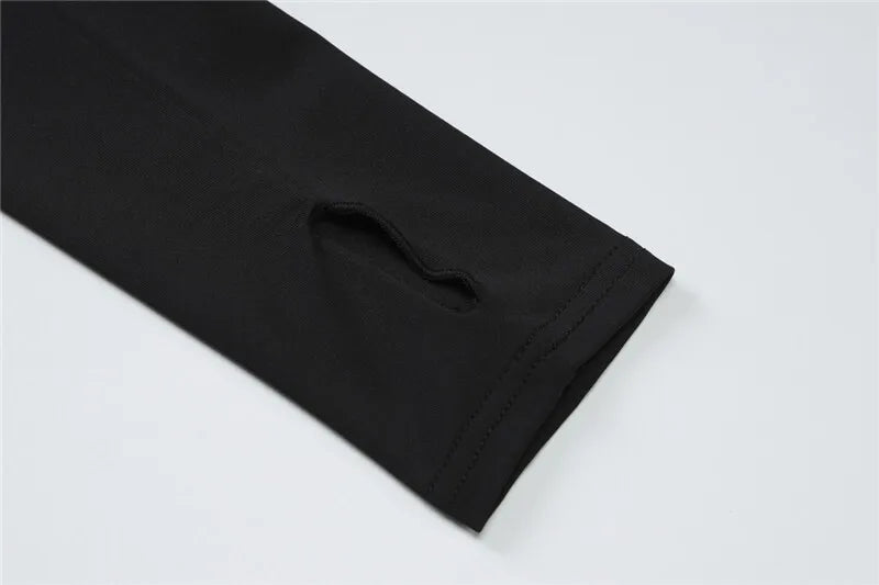 שמלת מקסי כיווצים צווארון גולף בעיצוב שסע עמוק - סאשה