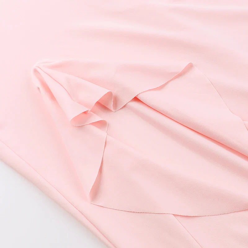 שמלת מקסי אלגנטית בעיצוב שסע מלמלה - פלור