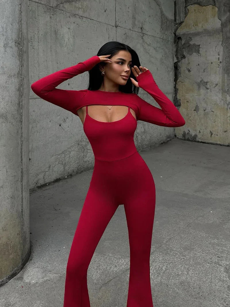 אוברול פדלפון בד מחטב ומחמיא בעיצוב עליונית - ויני