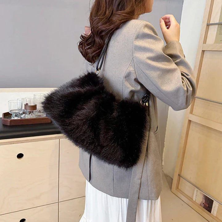 Fur design bag