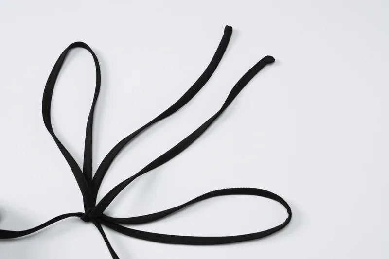 שמלת מיני פסים גב פתוח - קלרה