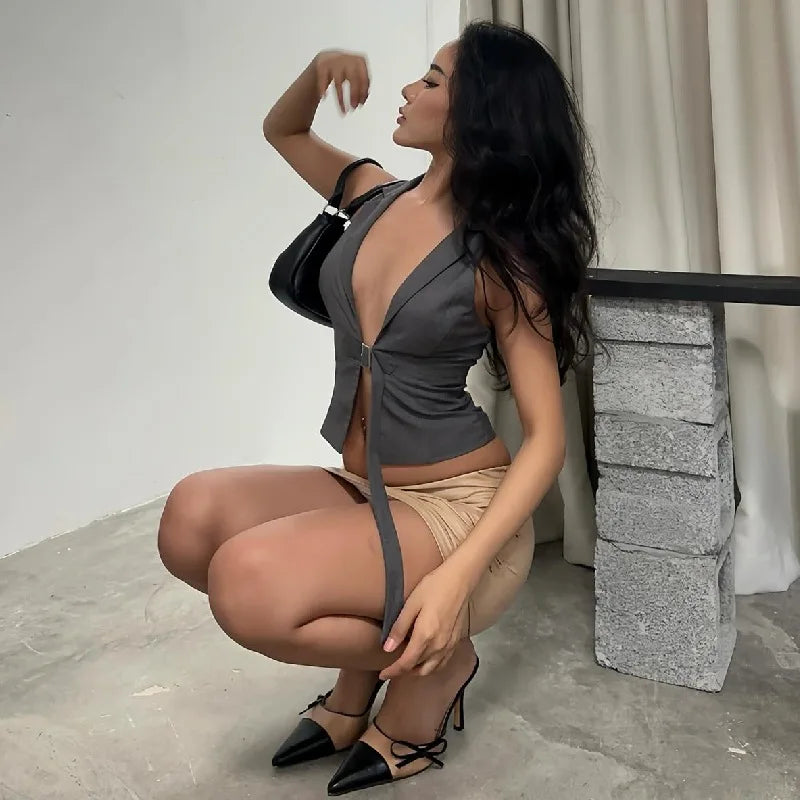 טופ מחויט סגירת רצועת חגורה - מל