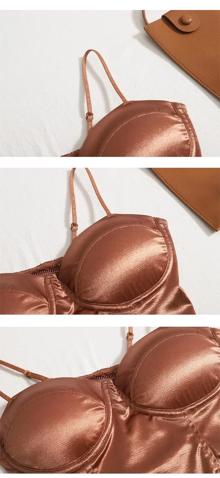 Satin Top - Clay 