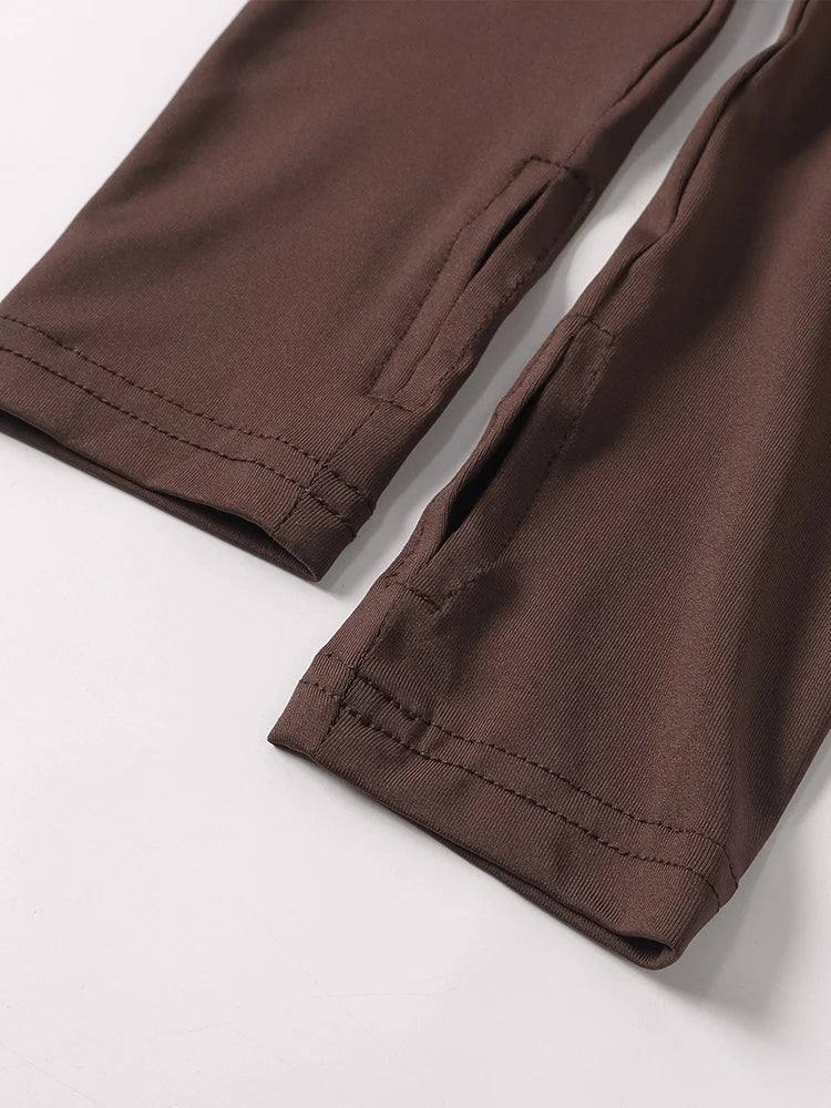 שמלת מקסי כיווצים בעיצוב כתף חשופה - שראלה