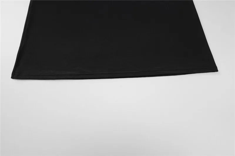 סט שני חלקים אלגנטי בגד גוף גופיה גב פתוח וחצאית מקסי - רנה