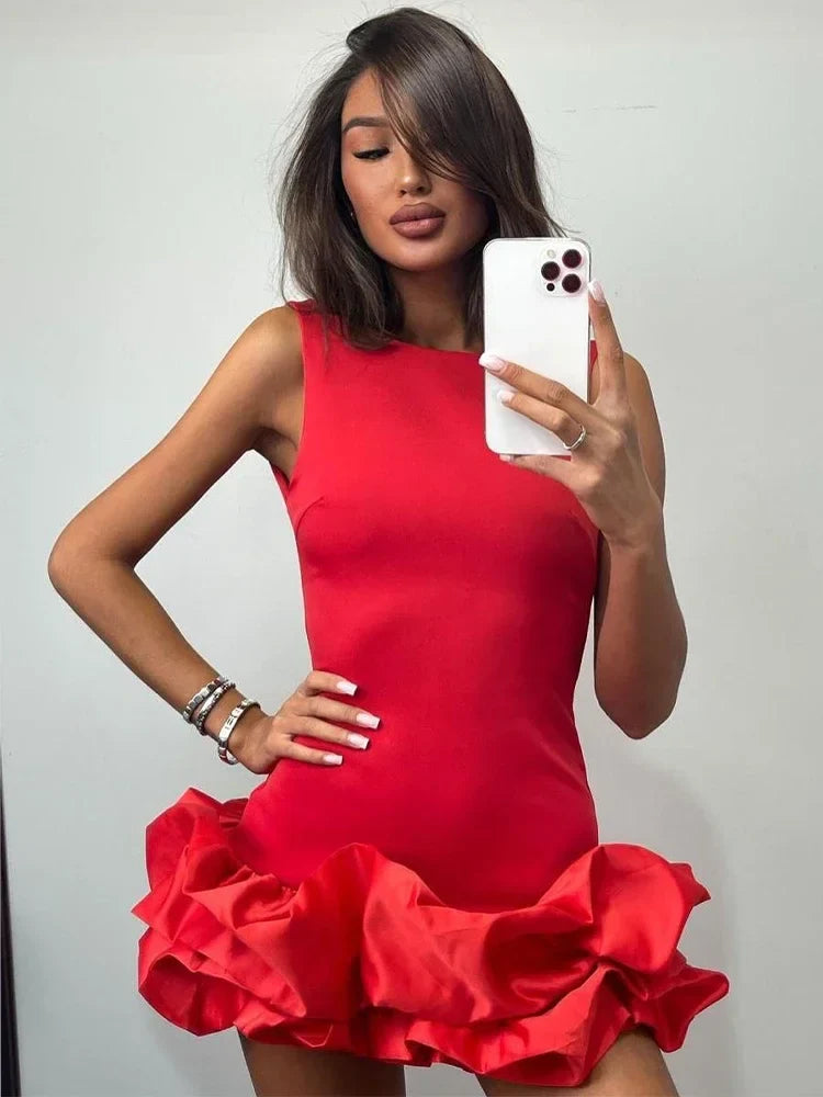 שמלת מיני בעיצוב קצפת - Rosalie