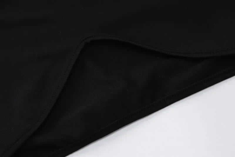 סט שני חלקים אלגנטי חולצת קרופ וחצאית מקסי בעיצוב שסע - Yasmin