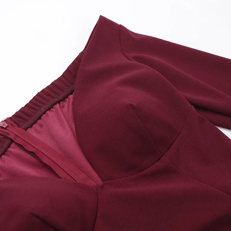 שמלת מיני בגזרת A כתפיים חשופות - Bailey