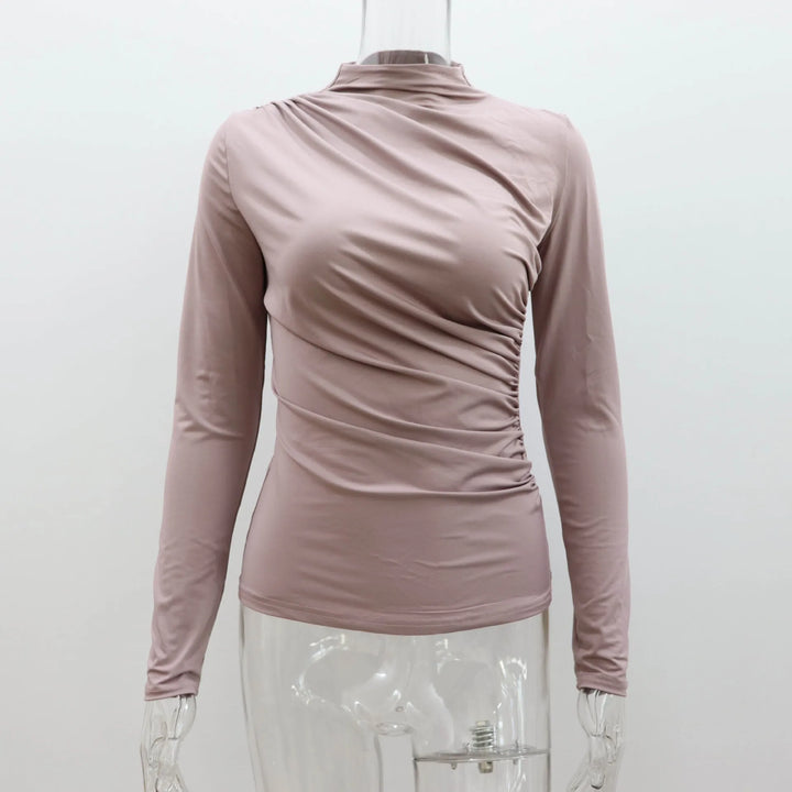 Long sleeve wrinkled shirt - Aya