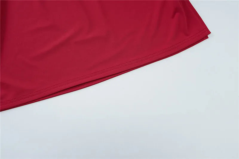 שמלת מיני סטרפלס כיווצים - גבי