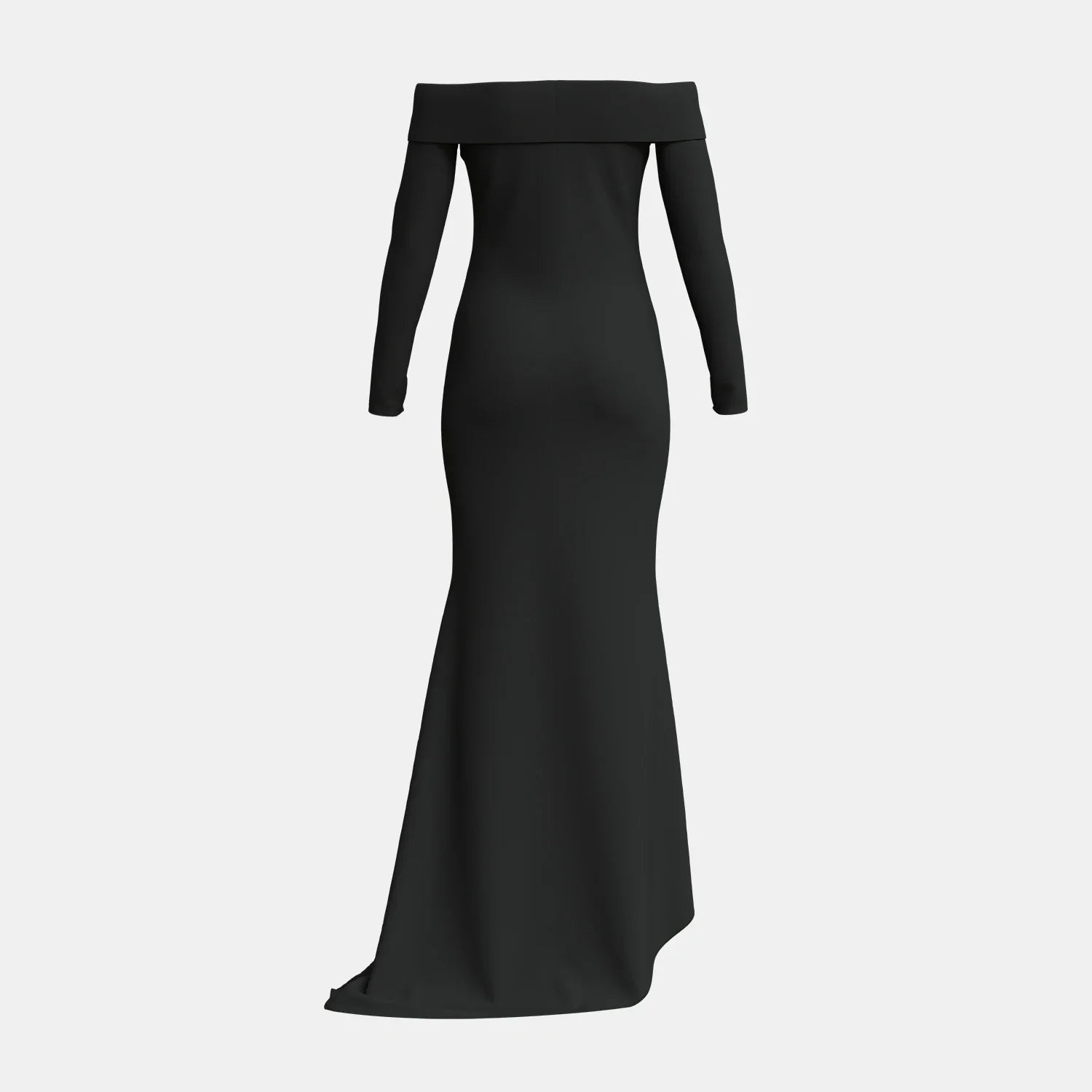 שמלת מקסי אלגנטית בעיצוב כתפיים חשופות - Ariel