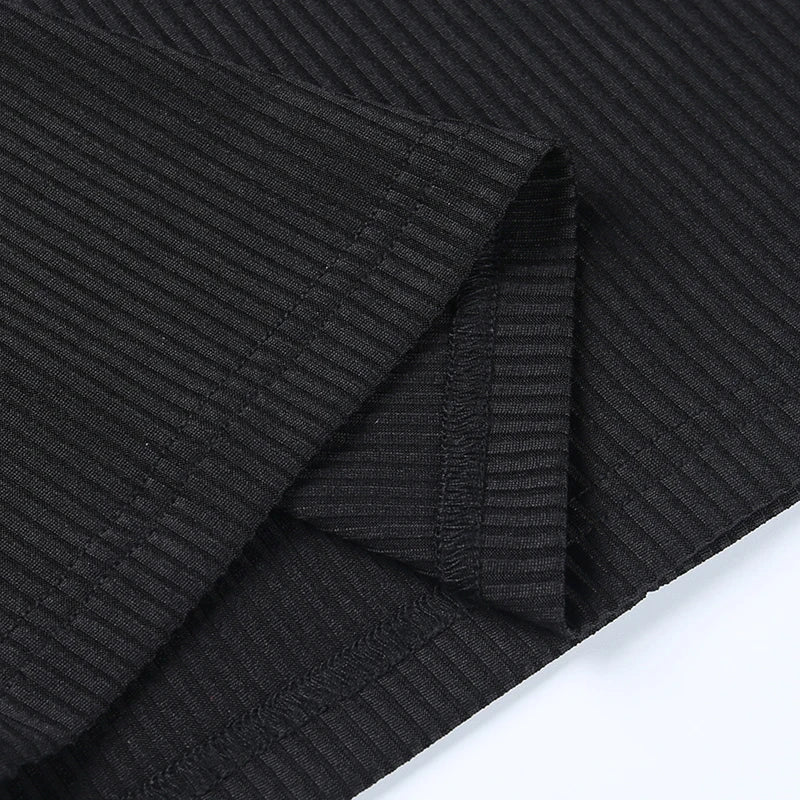 שמלת מידי סרוגה כתפיים חשופות - מקיילה