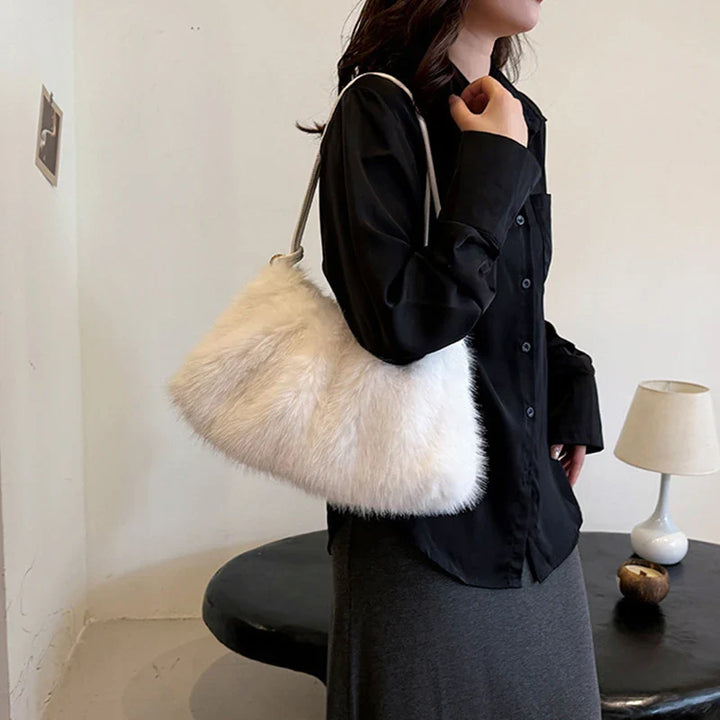 Fur design bag