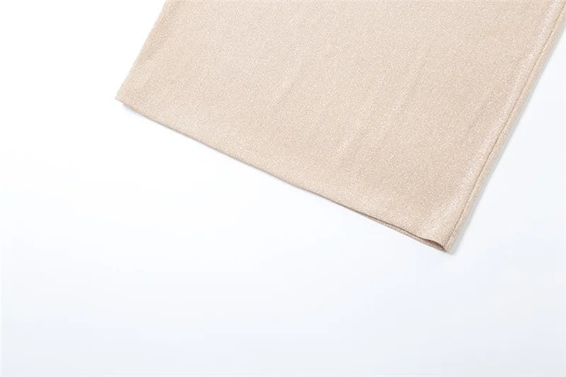 שמלת מקסי נצנצים צמודה - ג'יזל