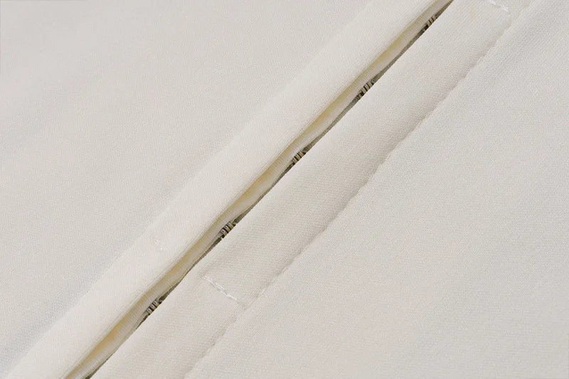 שמלת מקסי צמודה סגירת סיכות גב פתוח - Natasha