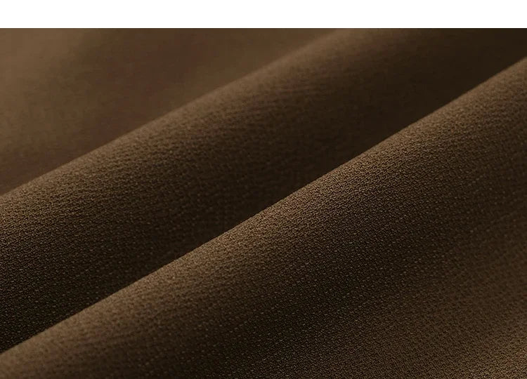 שמלת מידי סטרפלס אלגנטית בעיטור שסע - קורל