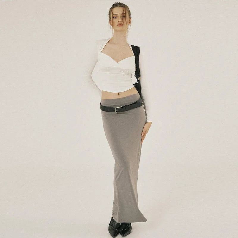 חולצה אלגנטית חיתוך בגב - מירלי