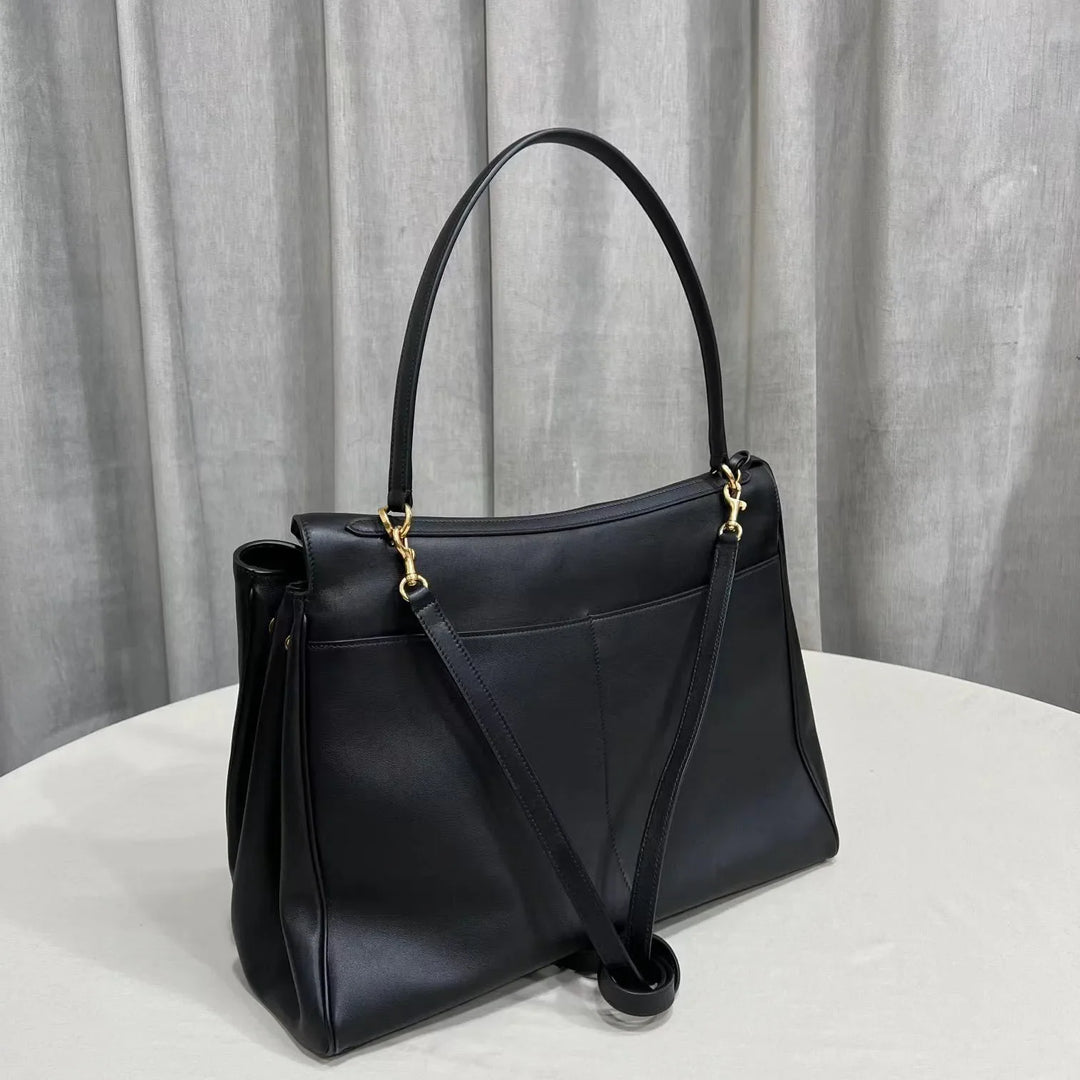 Luxury handmade leather bag - cowhide leather