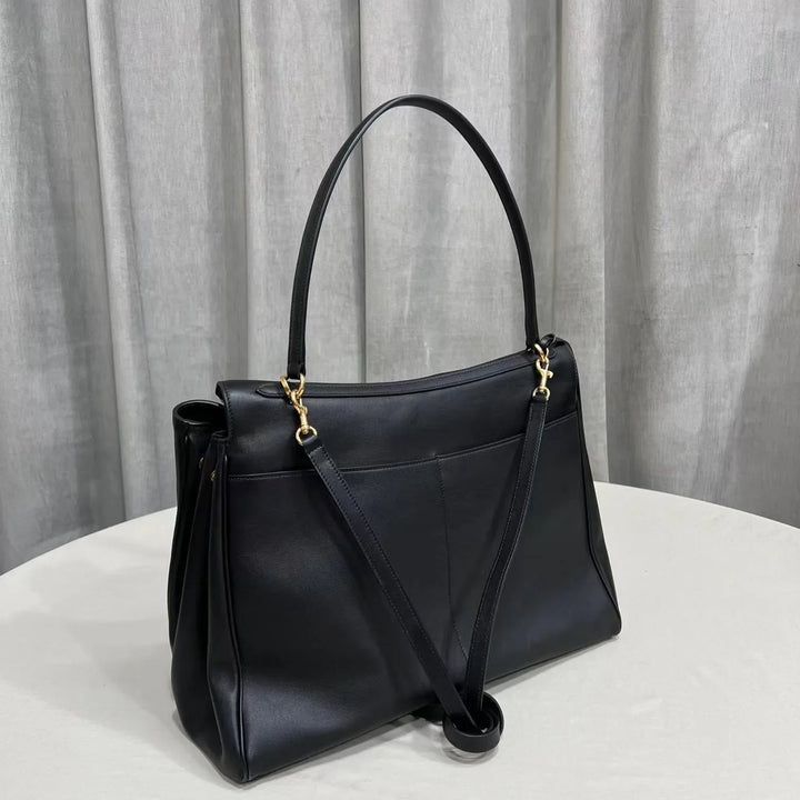 Luxury handmade leather bag - cowhide leather