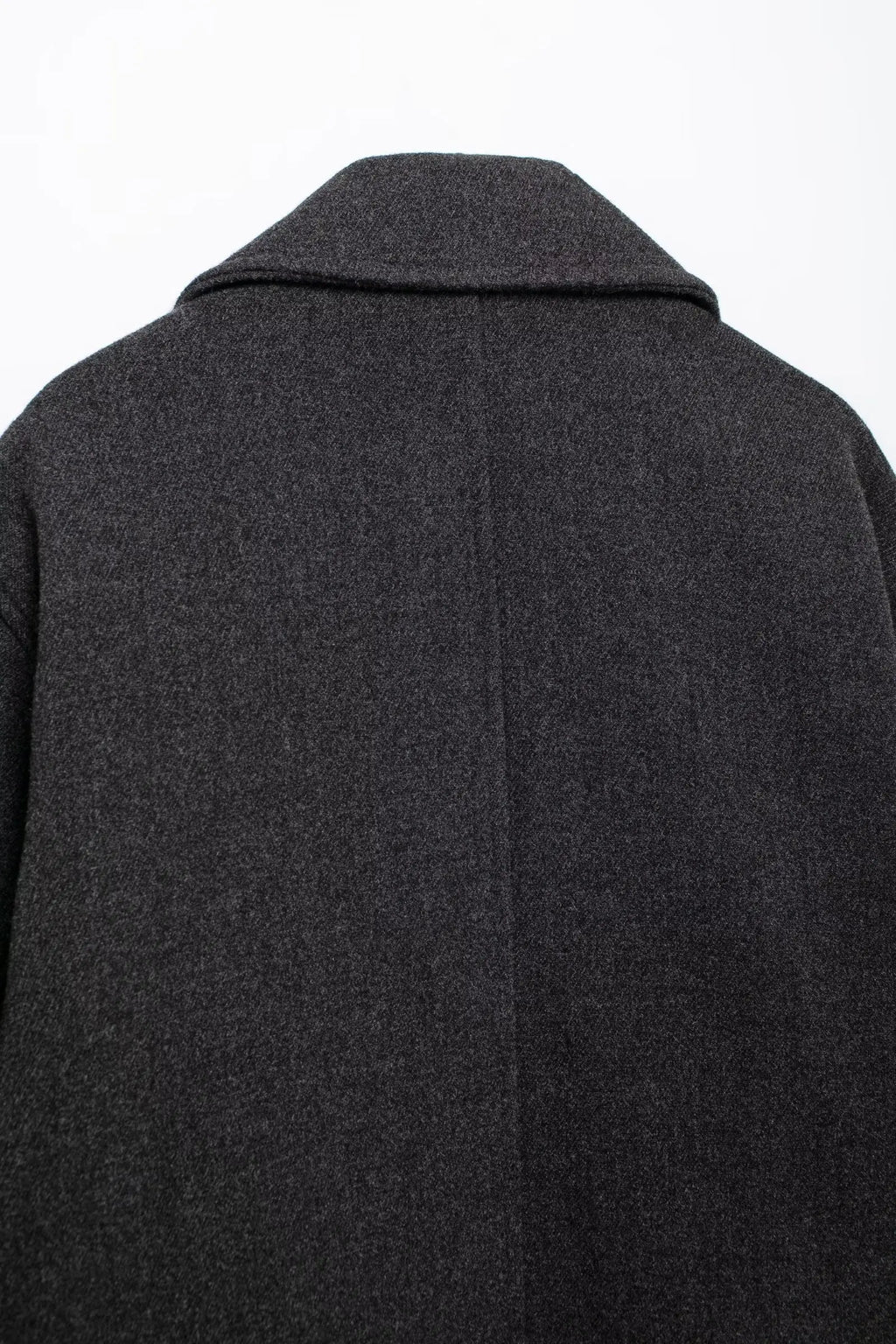 מעיל צמר קצר סגירת כפתורים - וולה