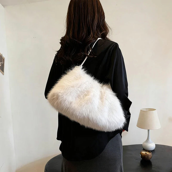 Fur design bag
