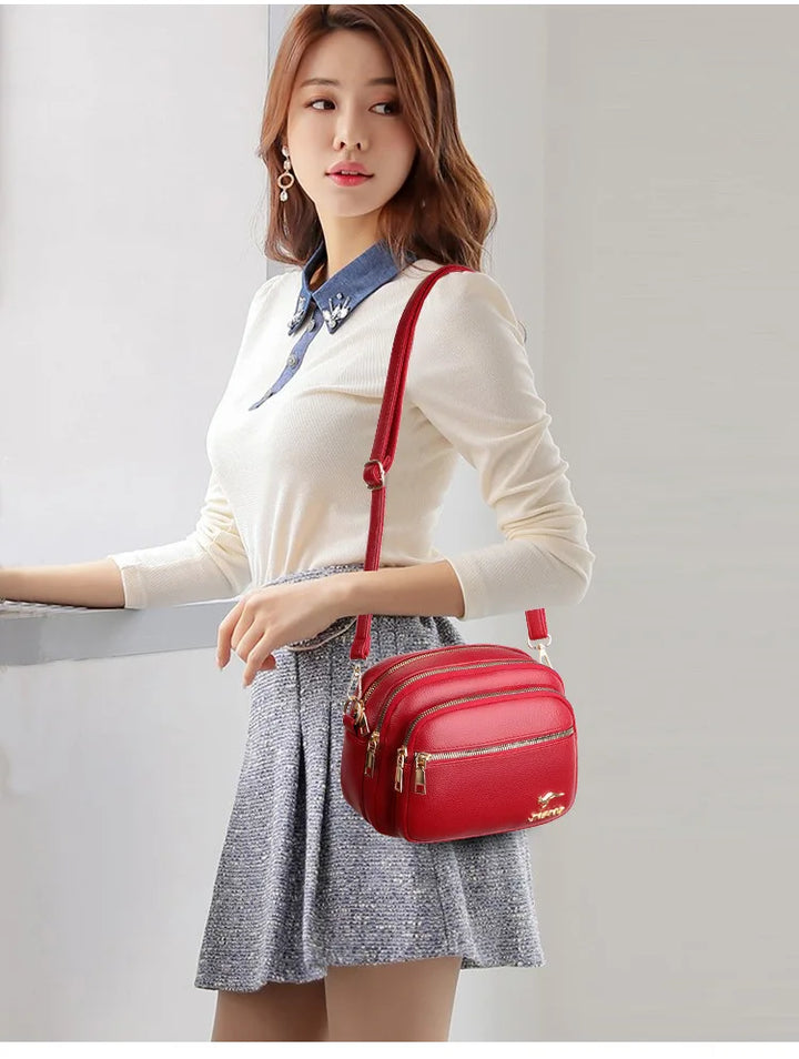 Faux leather bag